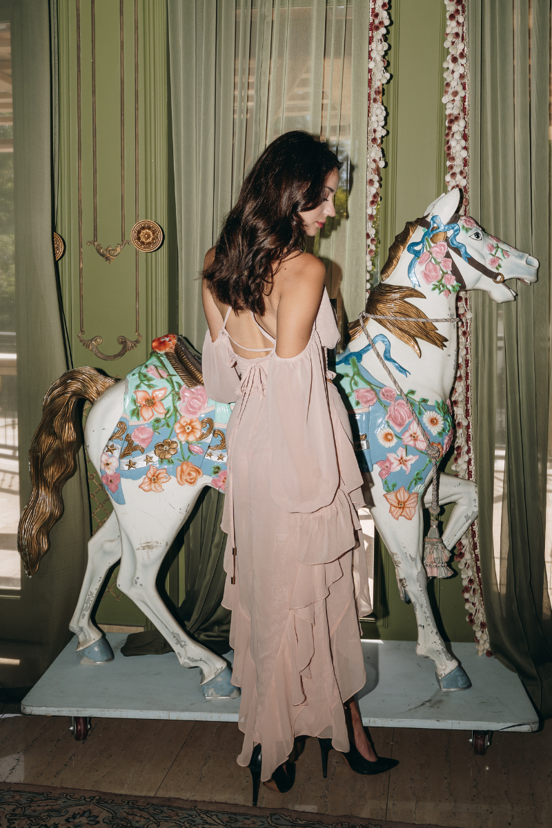 The Rodeo Drive Set in Blush