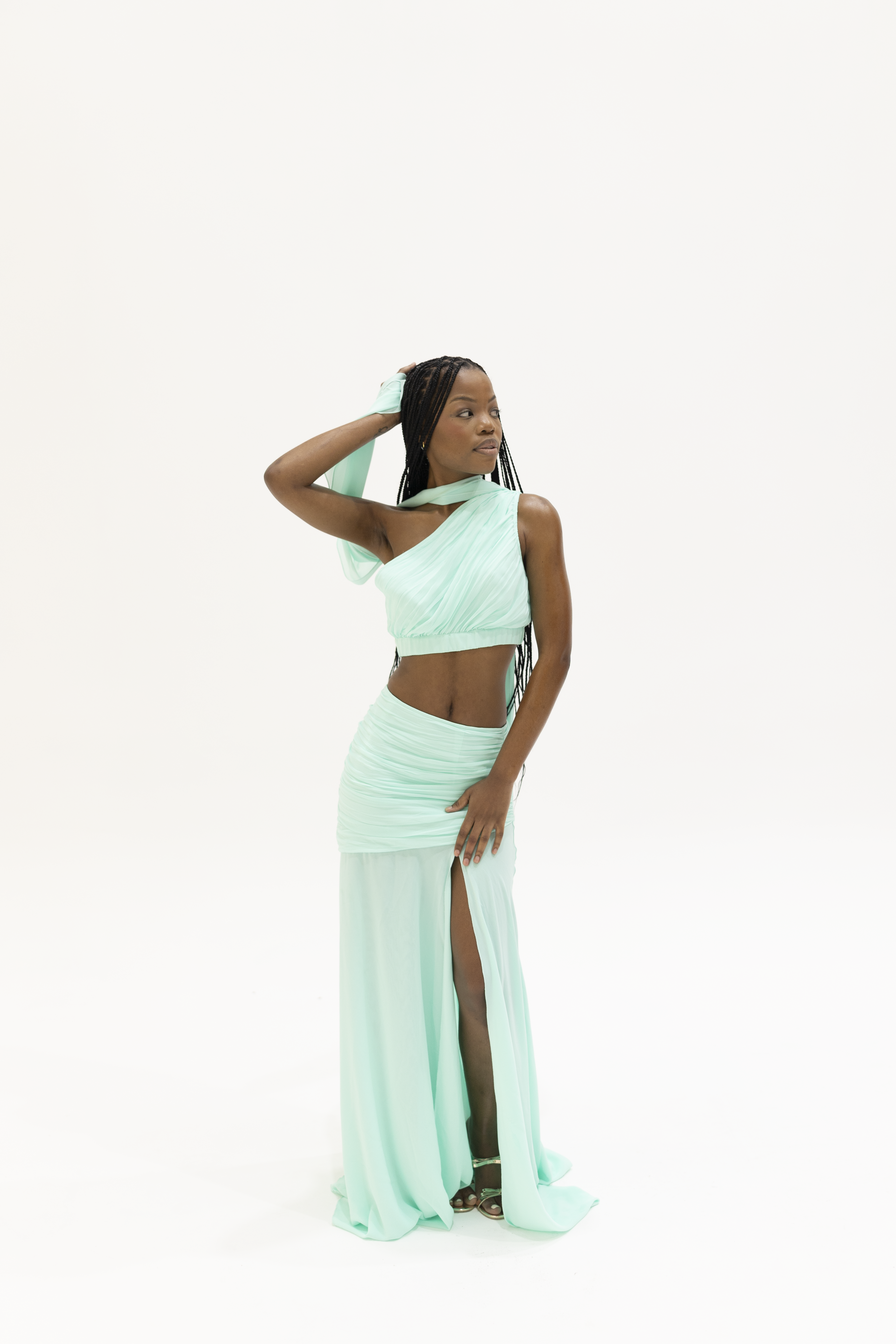 Amore Set in Mint - Heiress Gems