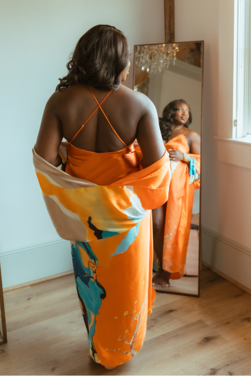 Sunset Bloom Kimono