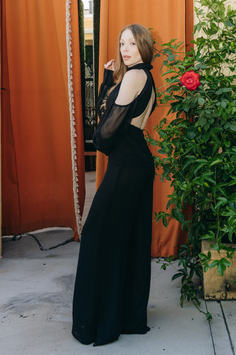 Heiress Noir Jumpsuit