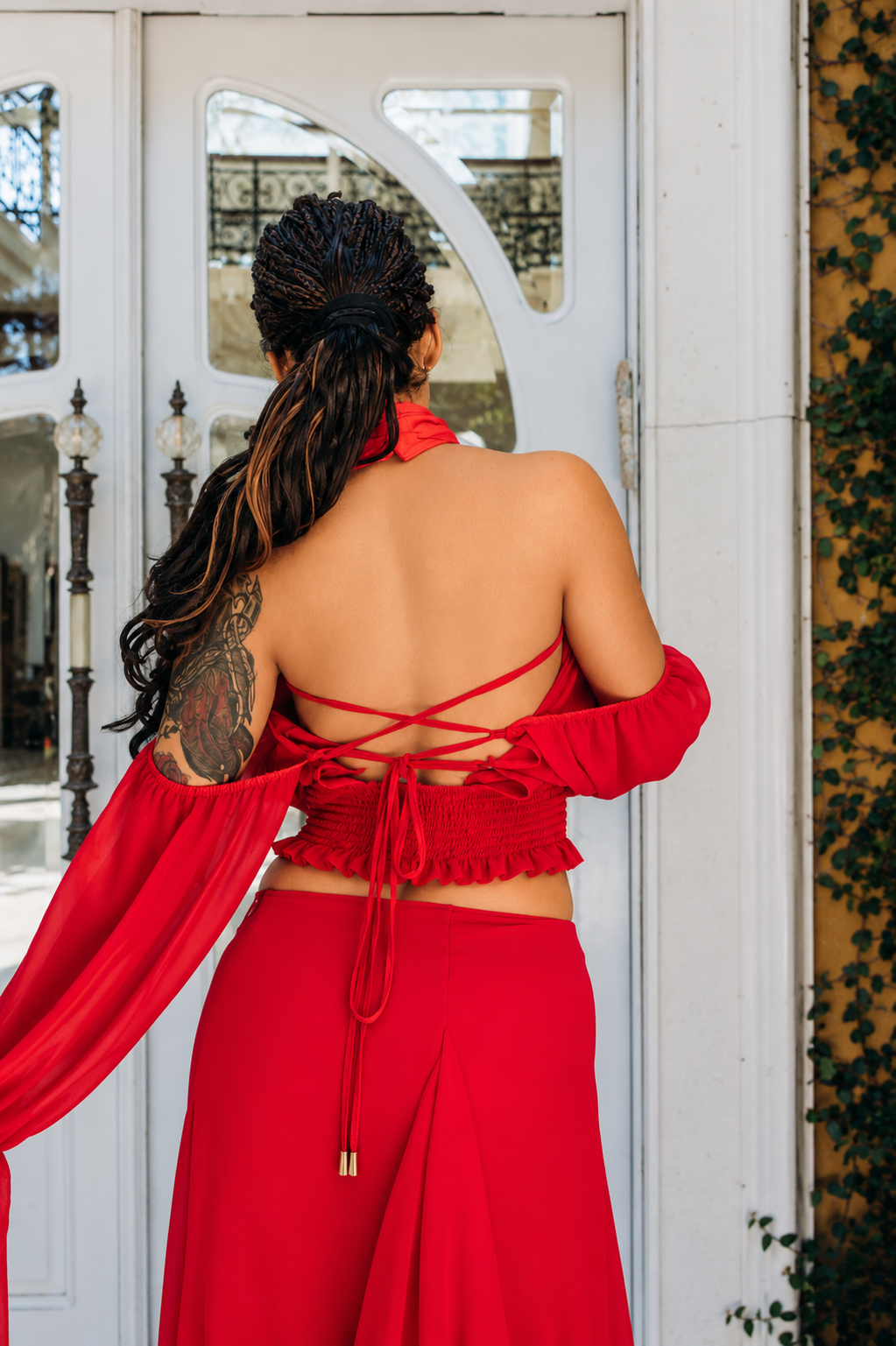 The Rodeo Drive Set in Scarlet - Heiress Gems