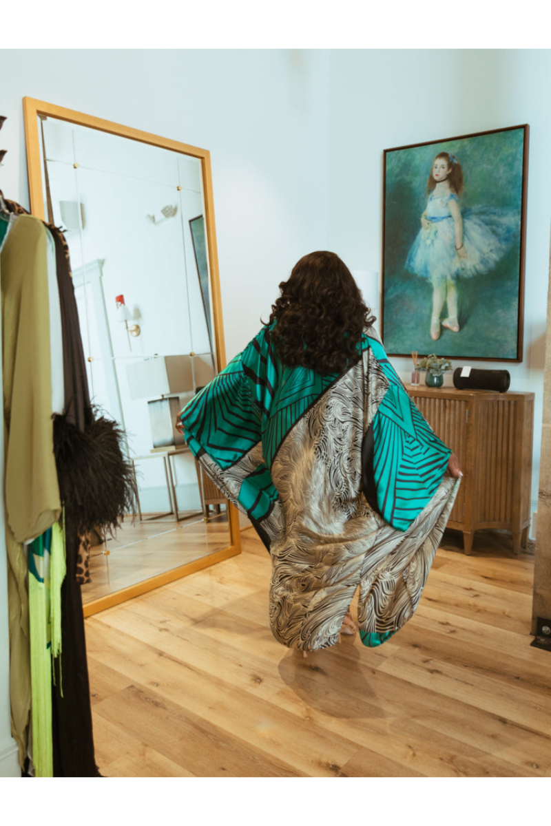 Goddess Mode Kimono Dress - Heiress Gems