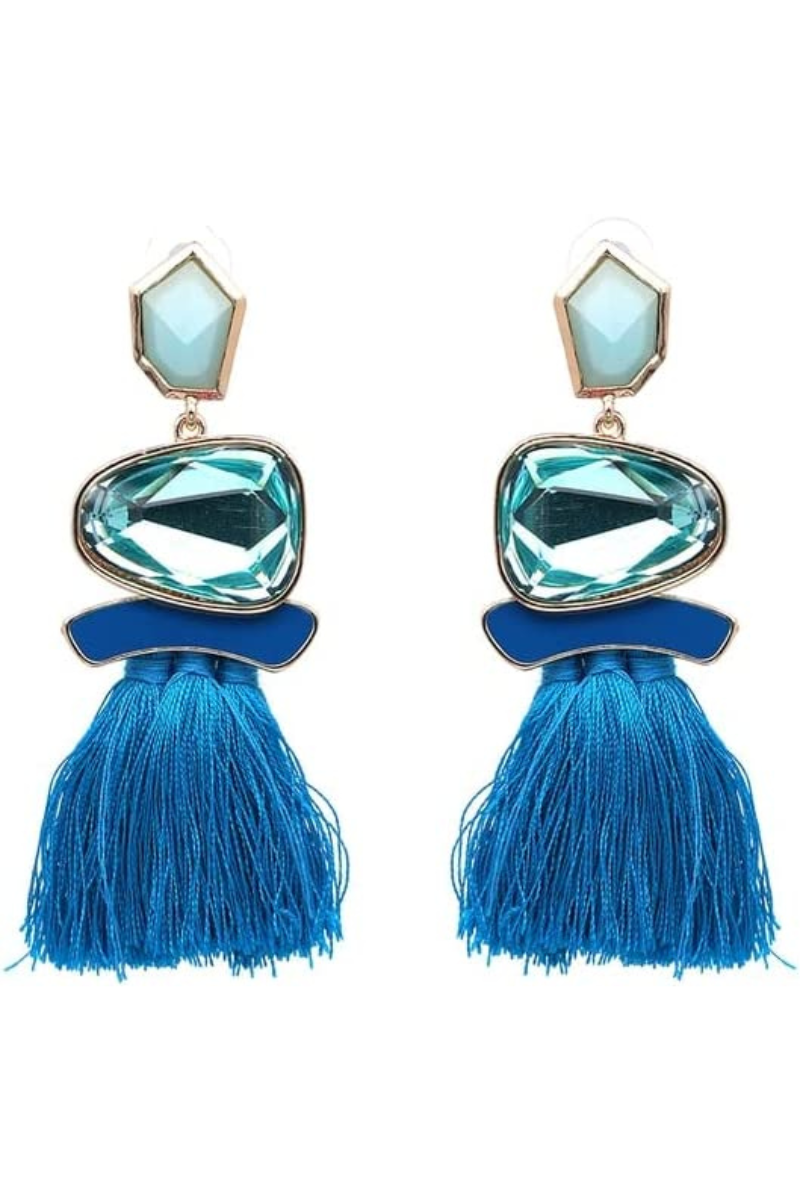 Goddess Drop Earrings - Heiress Gems