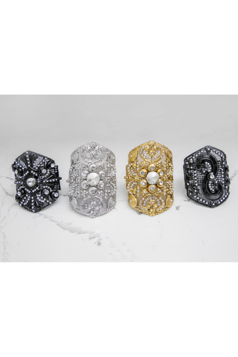 Alexa Cuff Bracelet - Heiress Gems