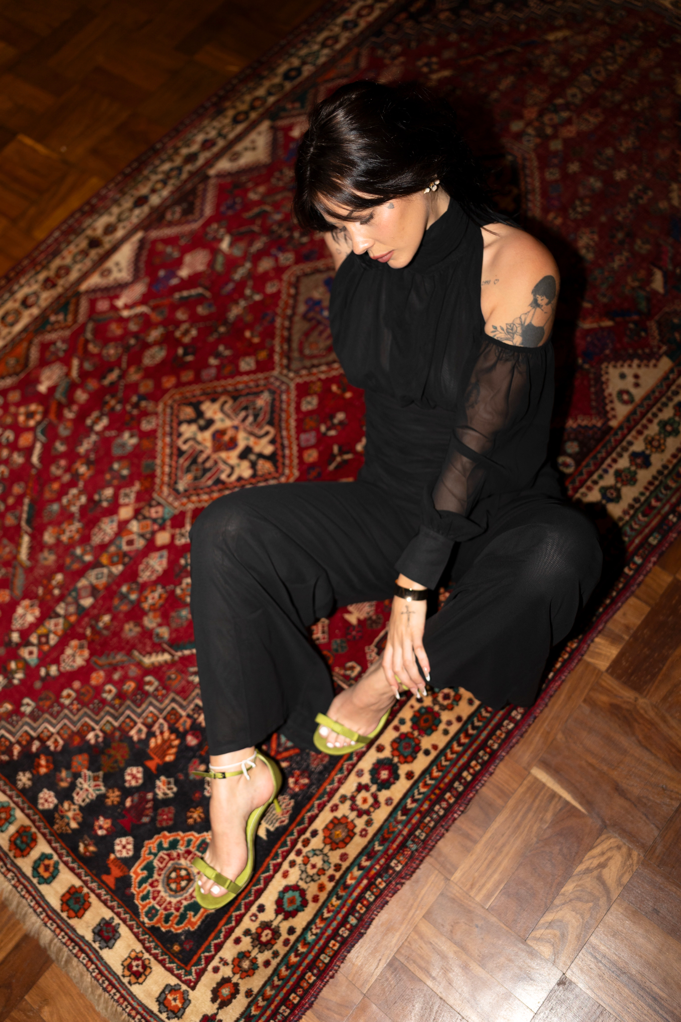 Heiress Noir Jumpsuit - Heiress Gems