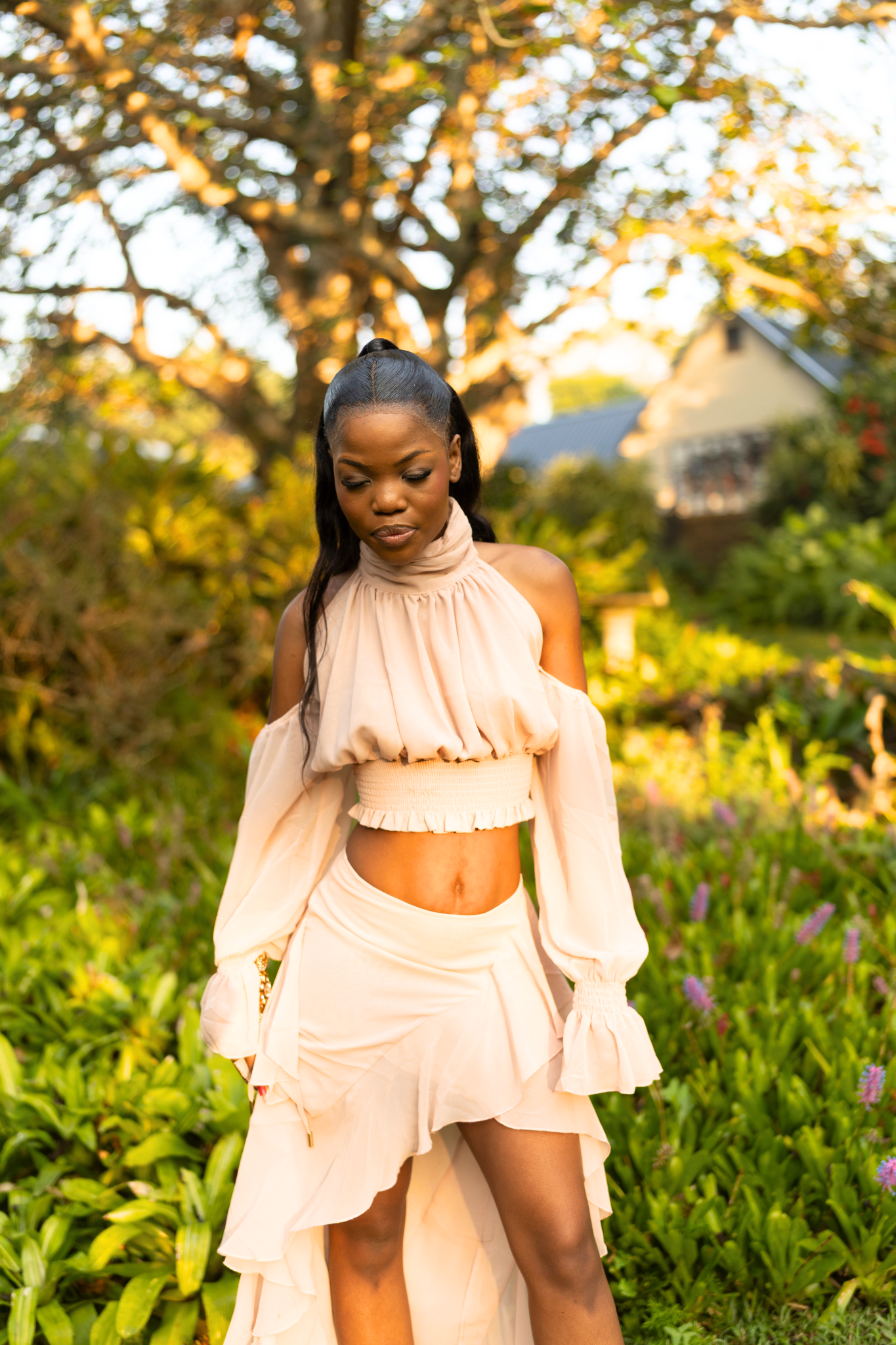 The Rodeo Drive Set in Blush