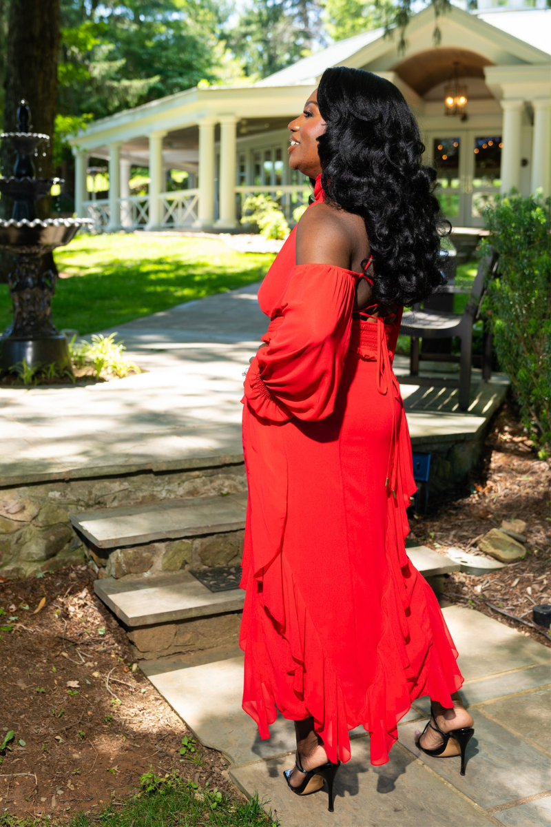 The Rodeo Drive Set in Scarlet - Heiress Gems